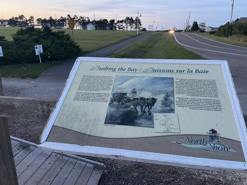 Bushing the Bay Marker. Click for full size. Bushing the Bay Marker image. Click for full size.