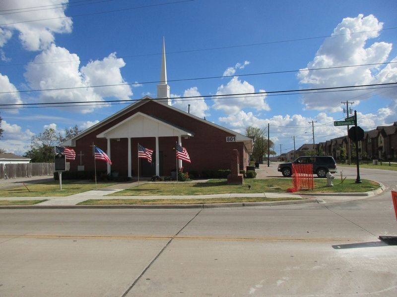New Hope Baptist Church and marker. Click for full size. New Hope Baptist Church and marker image. Click for full size.