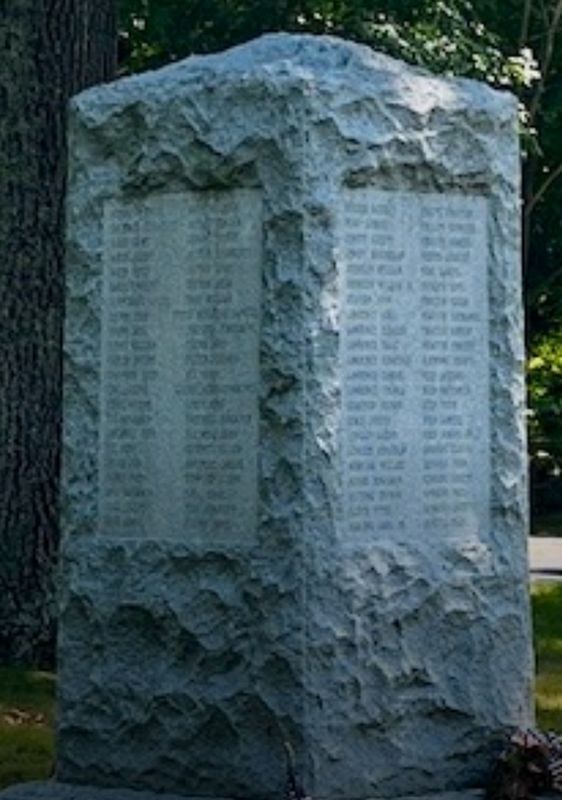 Revolutionary War Monument Marker. Click for full size. Revolutionary War Monument Marker image. Click for full size.