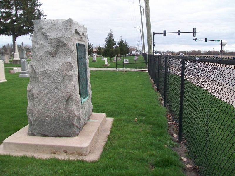 Jesse Walker Monument in Plainfield, Illinois. Click for full size. Jesse Walker Monument in Plainfield, Illinois image. Click for full size.