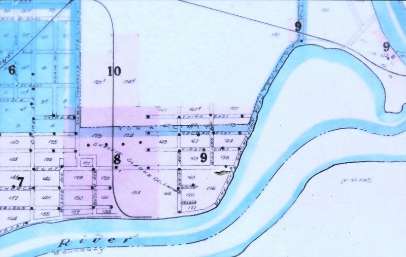 Marker detail: Fort Frances 1931 Town Plan. Click for full size. Marker detail: Fort Frances 1931 Town Plan image. Click for full size.