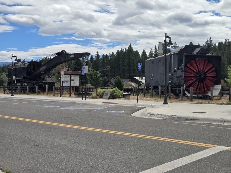 Truckee Roundhouse Marker. Click for full size. Truckee Roundhouse Marker image. Click for full size.