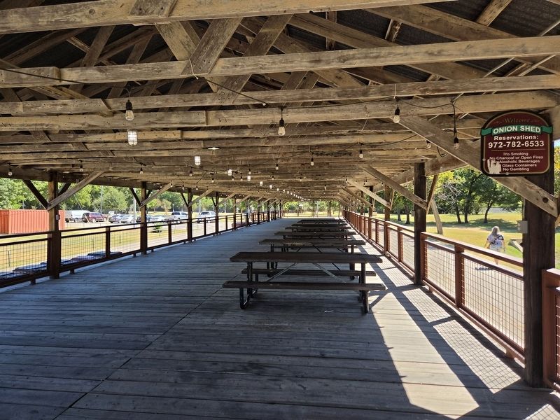 Onion Shed Interior. Click for full size. Onion Shed Interior image. Click for full size.