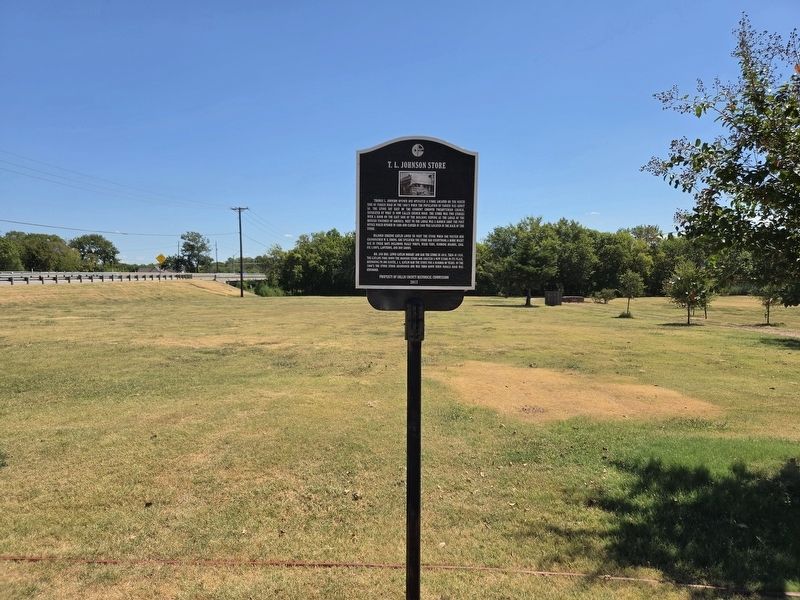 T.L. Johnson Store Marker. Click for full size. T.L. Johnson Store Marker image. Click for full size.