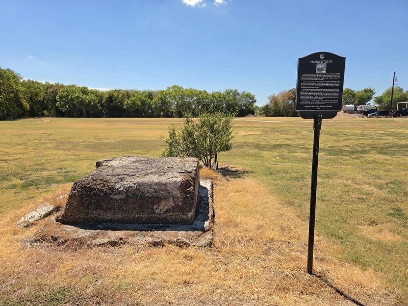 Parker Cotton Gin Marker. Click for full size. Parker Cotton Gin Marker image. Click for full size.