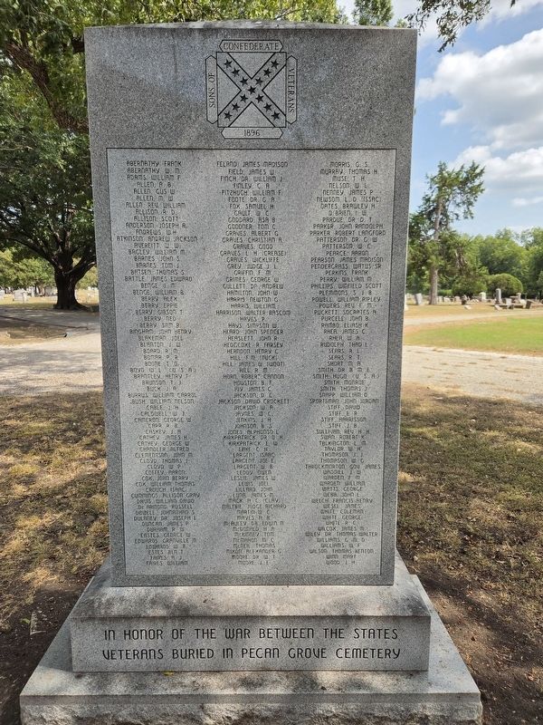 Sons of Confederate Veterans Marker image. Click for full size.