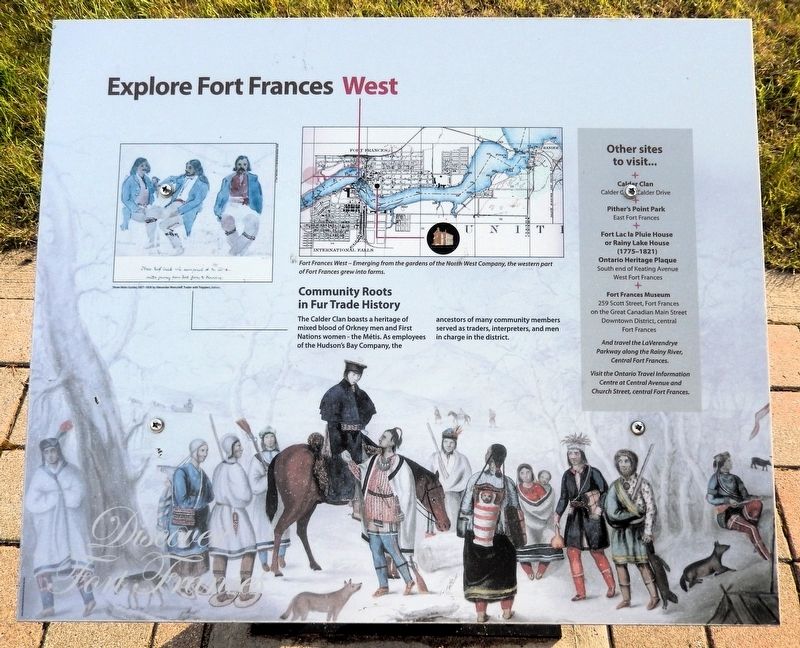 Explore Fort Frances West Marker. Click for full size. Explore Fort Frances West Marker image. Click for full size.