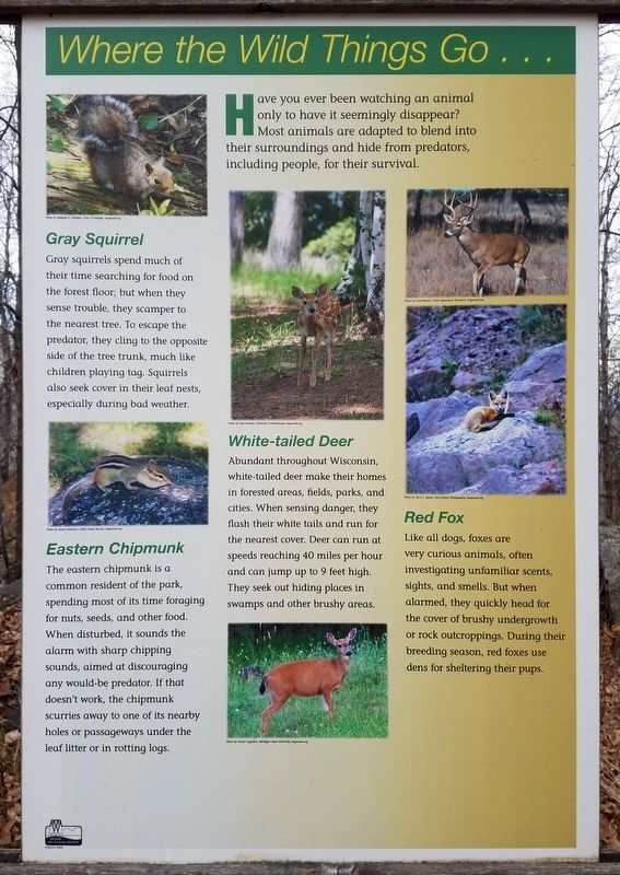 Adjacent natural history marker. Click for full size. Adjacent natural history marker image. Click for full size.