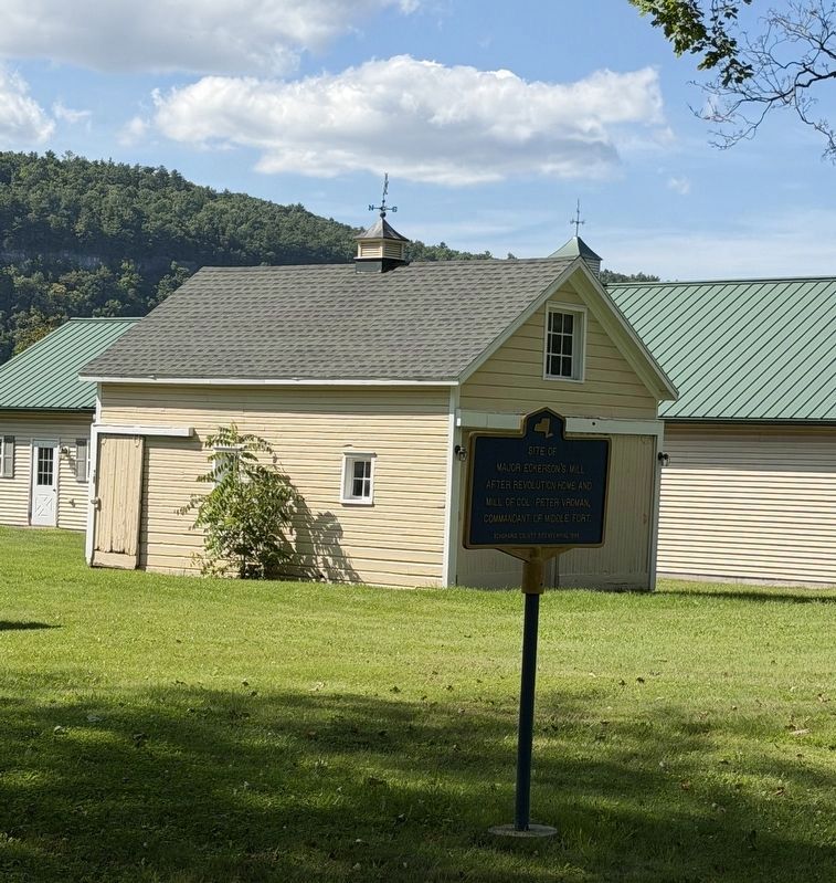 The Colonel Peter Vroman House Outbuildings. Click for full size. The Colonel Peter Vroman House Outbuildings image. Click for full size.
