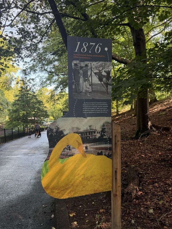 1876 side of the marker. Click for full size. 1876 side of the marker image. Click for full size.