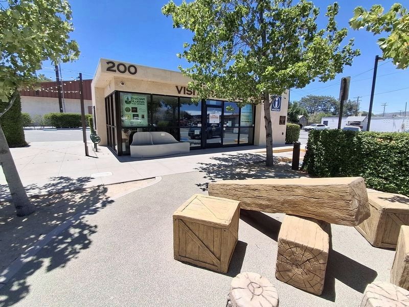 Freedom Plaza and Tehachapi Visitor Center. Click for full size. Freedom Plaza and Tehachapi Visitor Center image. Click for full size.