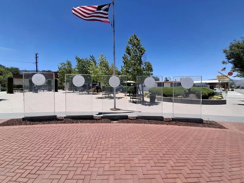Freedom Plaza and Tehachapi Visitor Center. Click for full size. Freedom Plaza and Tehachapi Visitor Center image. Click for full size.