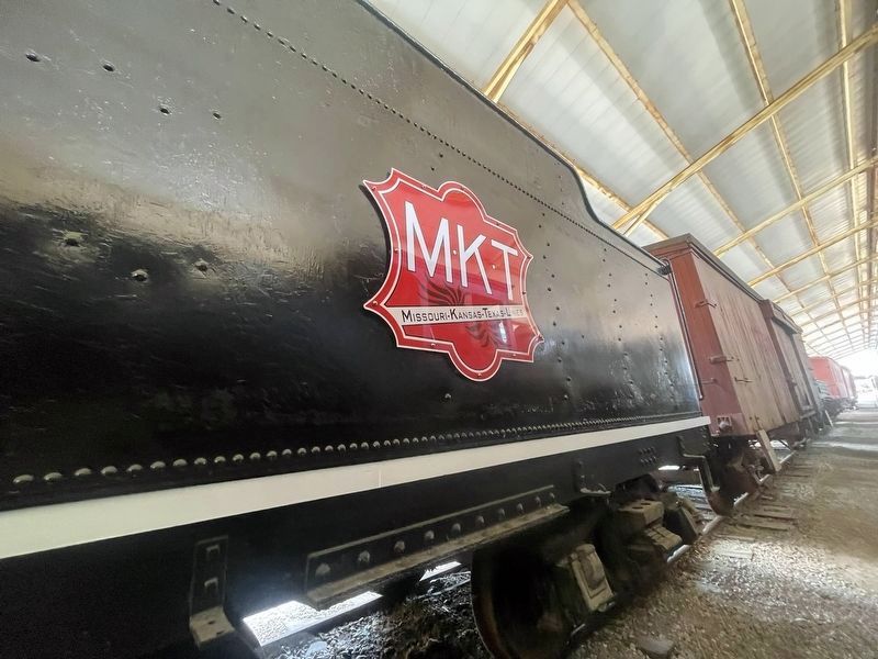 Missouri-Kansas-Texas #311 Marker - view of MKT tender. Click for full size. Missouri-Kansas-Texas #311 Marker - view of MKT tender image. Click for full size.