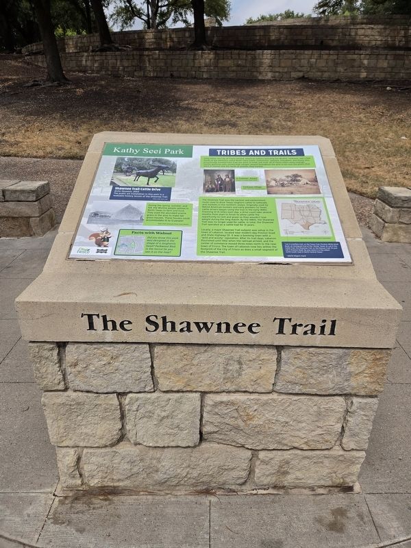 Tribes and Trails Marker. Click for full size. Tribes and Trails Marker image. Click for full size.