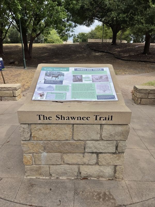 Tribes and Trails Marker. Click for full size. Tribes and Trails Marker image. Click for full size.