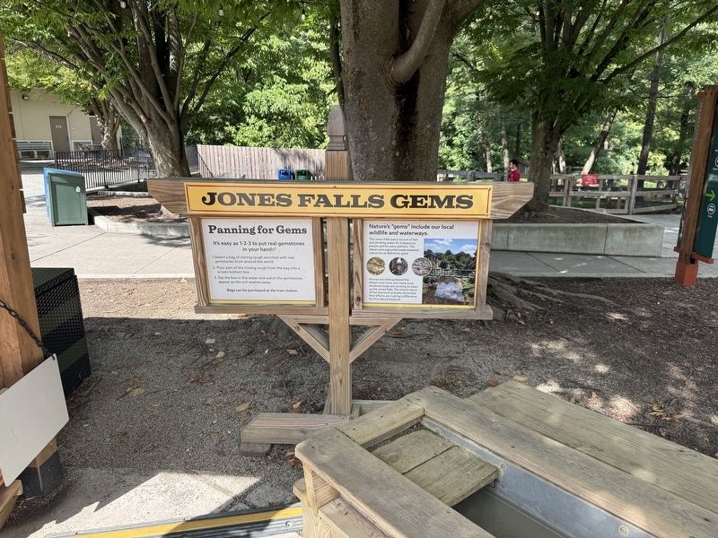 Jones Falls Gems Exhibit. Click for full size. Jones Falls Gems Exhibit image. Click for full size.