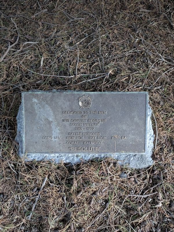 3rd Cavalry Regiment Marker. Click for full size. 3rd Cavalry Regiment Marker image. Click for full size.