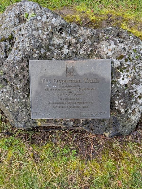 The Opperman Trails Marker. Click for full size. The Opperman Trails Marker image. Click for full size.
