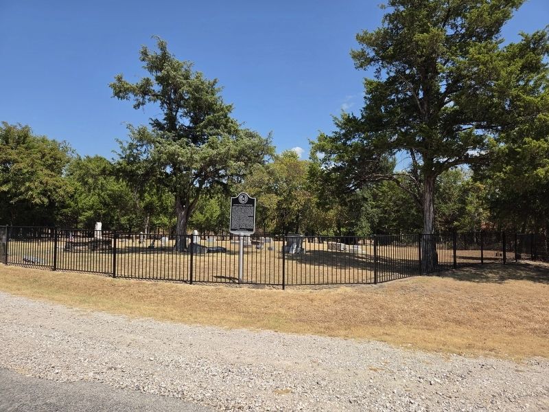 Glass-Chapman Cemetery Marker image. Click for full size.