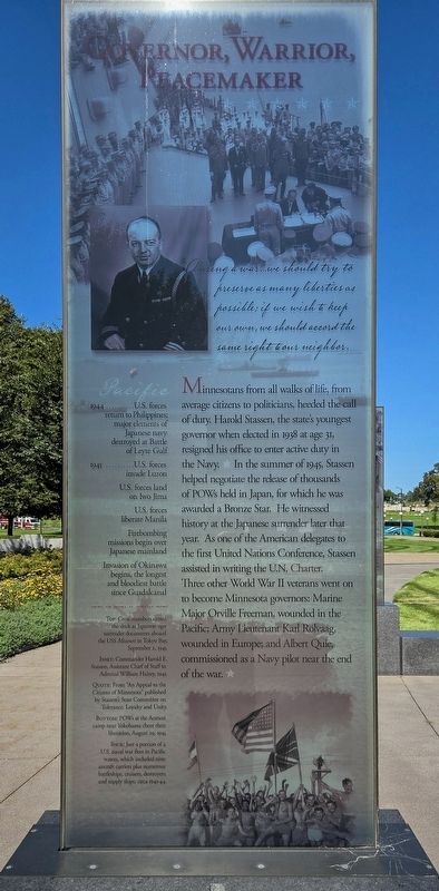 Governor, Warrior, Peacemaker Marker image. Click for full size.