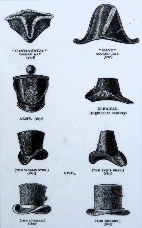 Marker detail: Beaver Hat Styles. Click for full size. Marker detail: Beaver Hat Styles image. Click for full size.