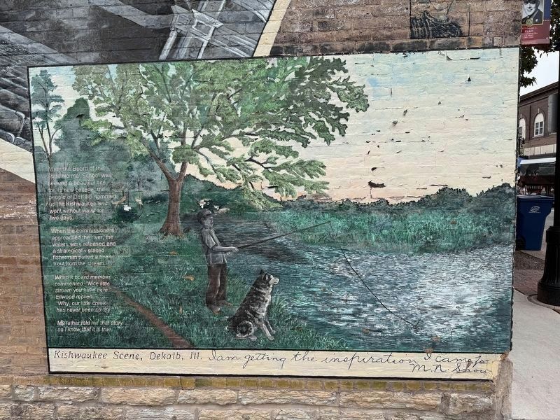 Nearby Kishwaukee Scene Mural. Click for full size. Nearby Kishwaukee Scene Mural image. Click for full size.