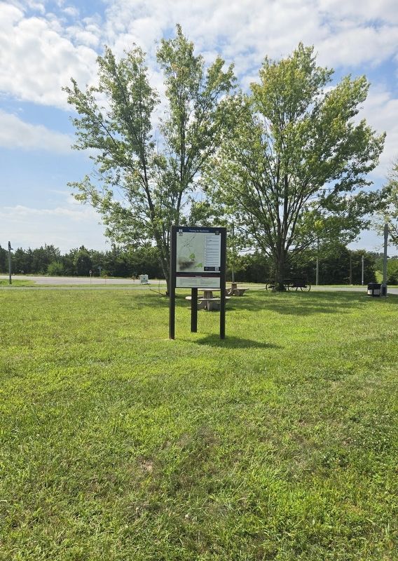 Visiting the Battlefields Marker. Click for full size. Visiting the Battlefields Marker image. Click for full size.