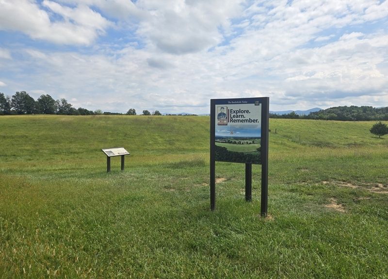 The Battlefields Today Marker. Click for full size. The Battlefields Today Marker image. Click for full size.