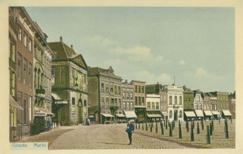View of Gouda Market Square. Click for full size. View of Gouda Market Square image. Click for full size.
