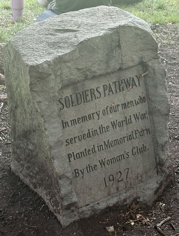 Soldiers Pathway Marker. Click for full size. Soldiers Pathway Marker image. Click for full size.