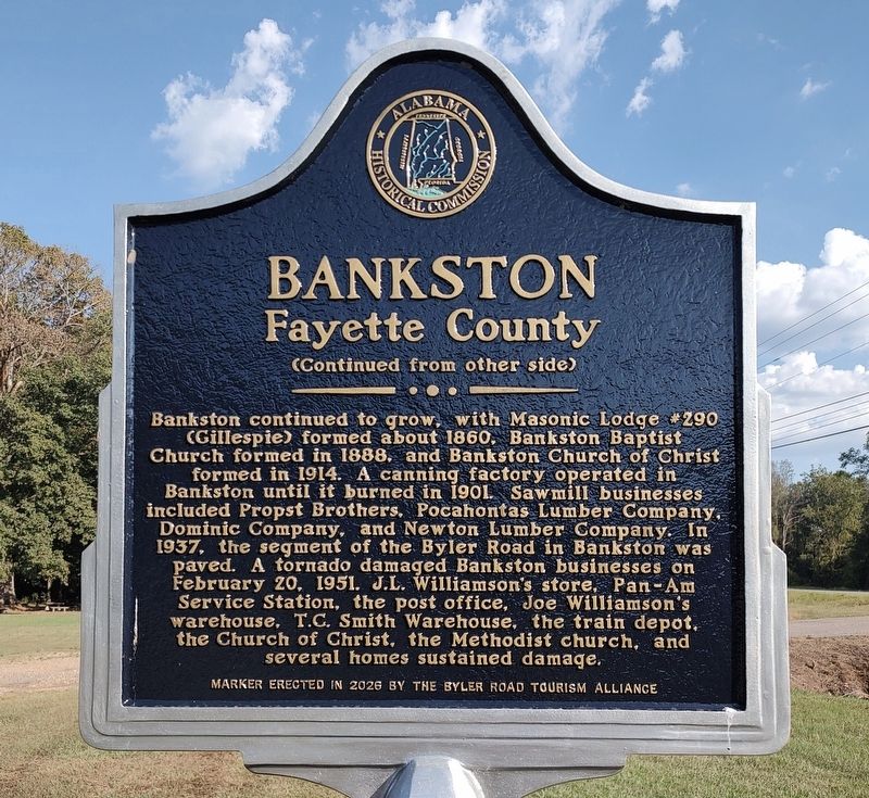 Bankston Marker. Click for full size. Bankston Marker image. Click for full size.