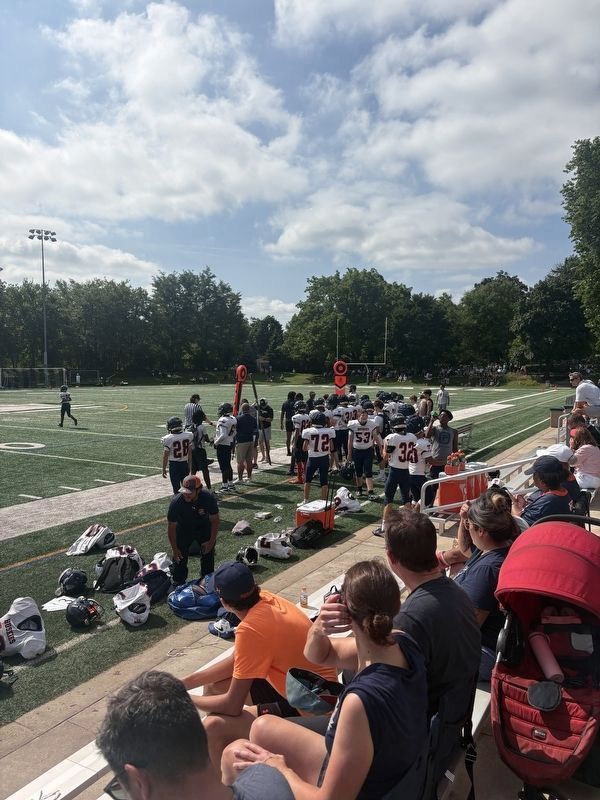 Memorial Field at Glenbard West High School. Click for full size. Memorial Field at Glenbard West High School image. Click for full size.