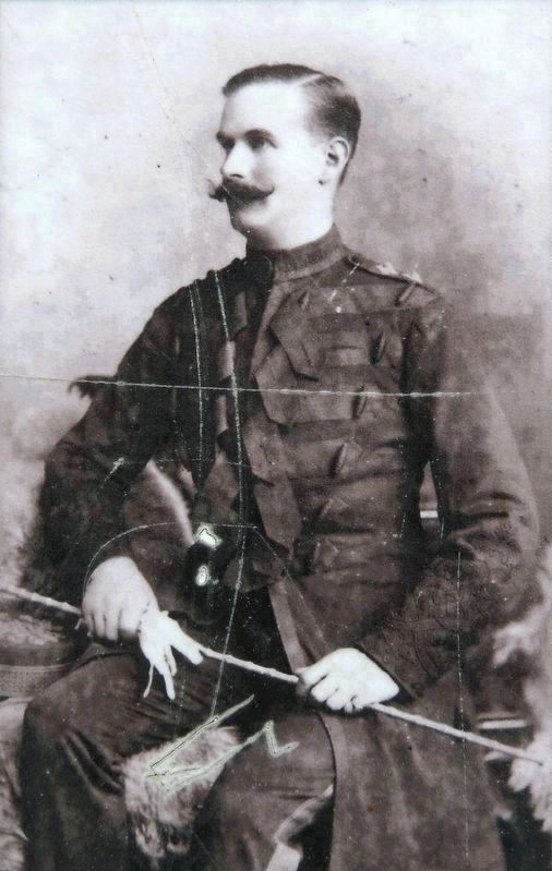 Marker detail: 1st Lieutenant Pither. Click for full size. Marker detail: 1st Lieutenant Pither image. Click for full size.