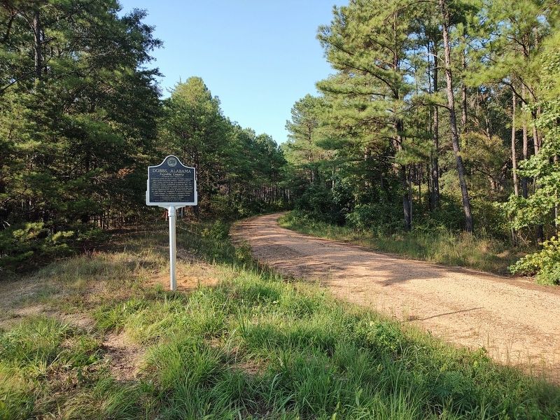 Dobbs, Alabama Marker. Click for full size. Dobbs, Alabama Marker image. Click for full size.