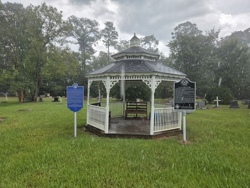 Montgomery Memorial Cemetery Marker (Left Side). Click for full size. Montgomery Memorial Cemetery Marker (Left Side) image. Click for full size.