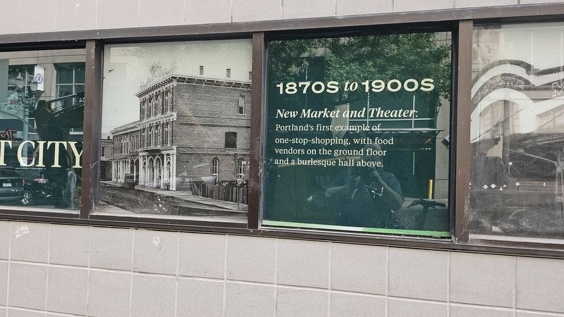 New Market and Theater. Click for full size. New Market and Theater image. Click for full size.
