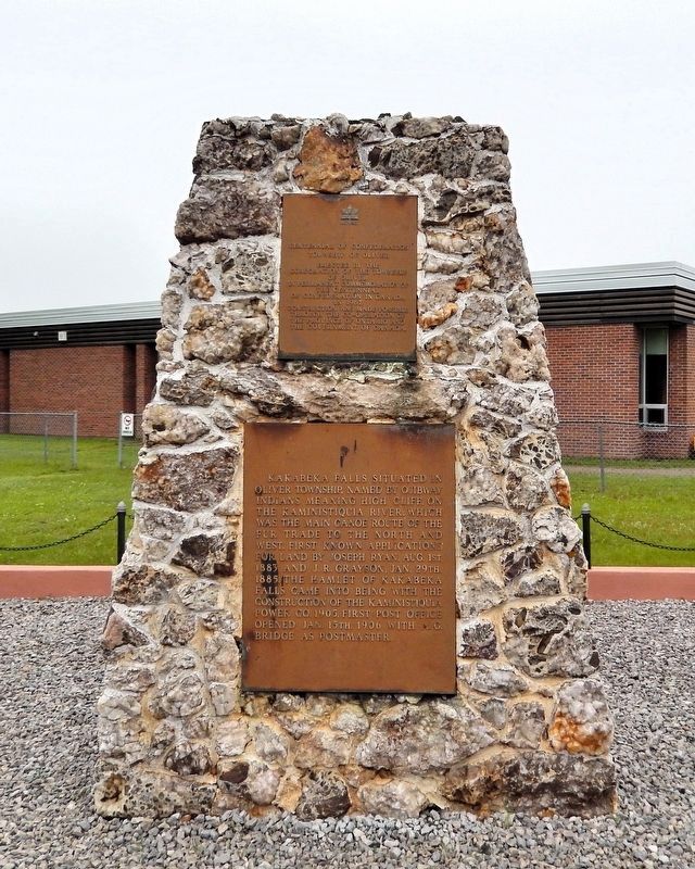 Centennial of Confederation Marker. Click for full size. Centennial of Confederation Marker image. Click for full size.