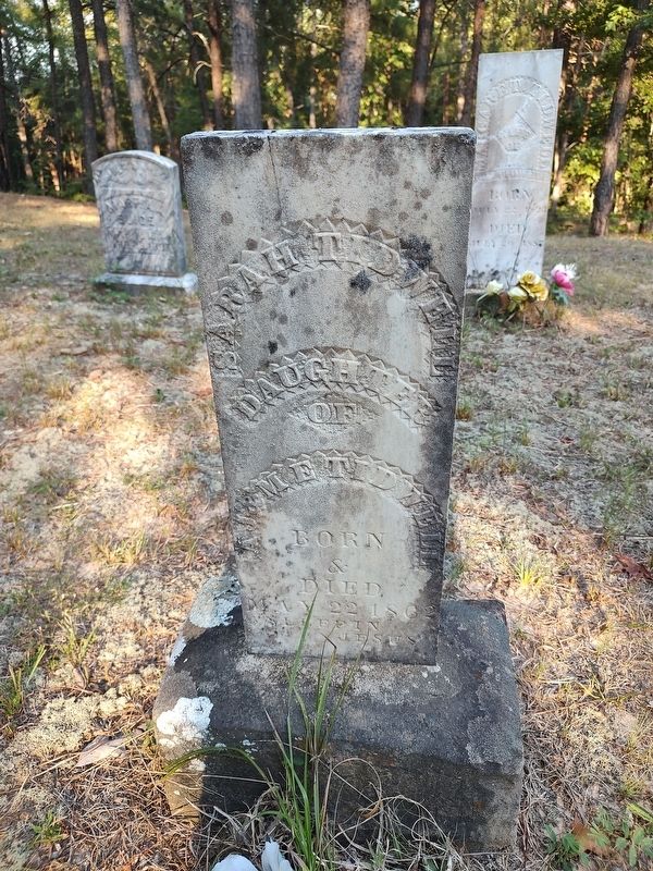 Sarah Tidwell Headstone. Click for full size. Sarah Tidwell Headstone image. Click for full size.
