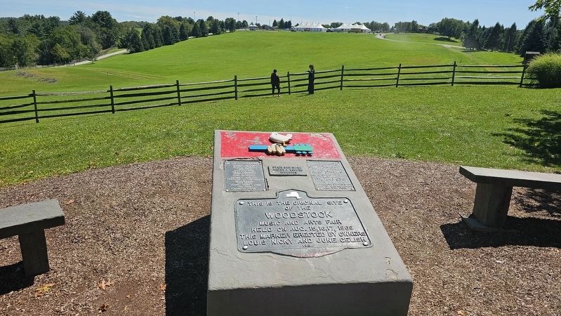 Woodstock Music Festival Site image. Click for full size.