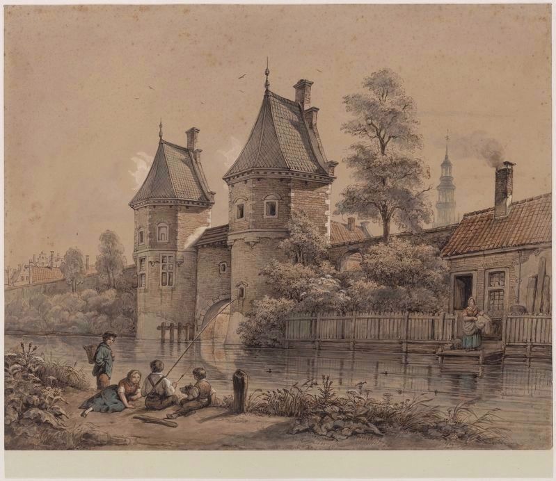 View of the southwest side and surroundings of the Raaks Towers. Click for full size. View of the southwest side and surroundings of the Raaks Towers image. Click for full size.