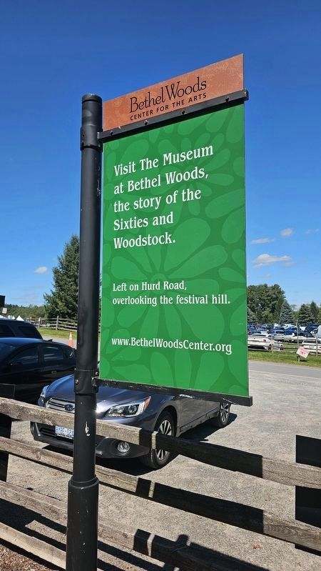 Woodstock Festival Monument image. Click for full size.