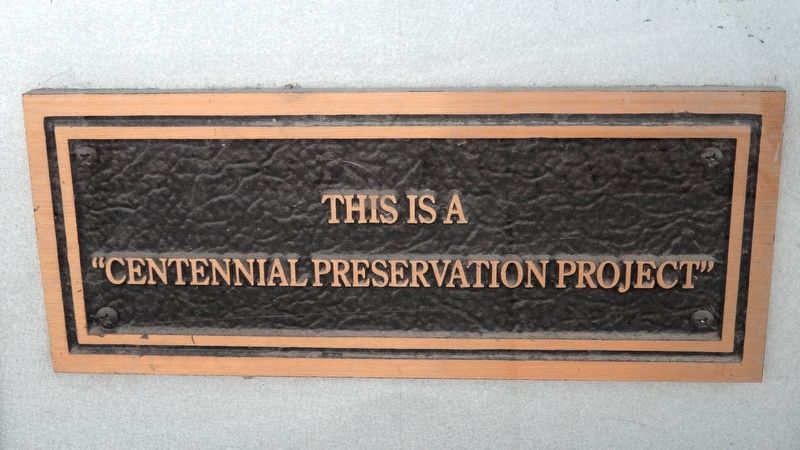 This is a “Centennial Preservation Project”. Click for full size. This is a “Centennial Preservation Project” image. Click for full size.
