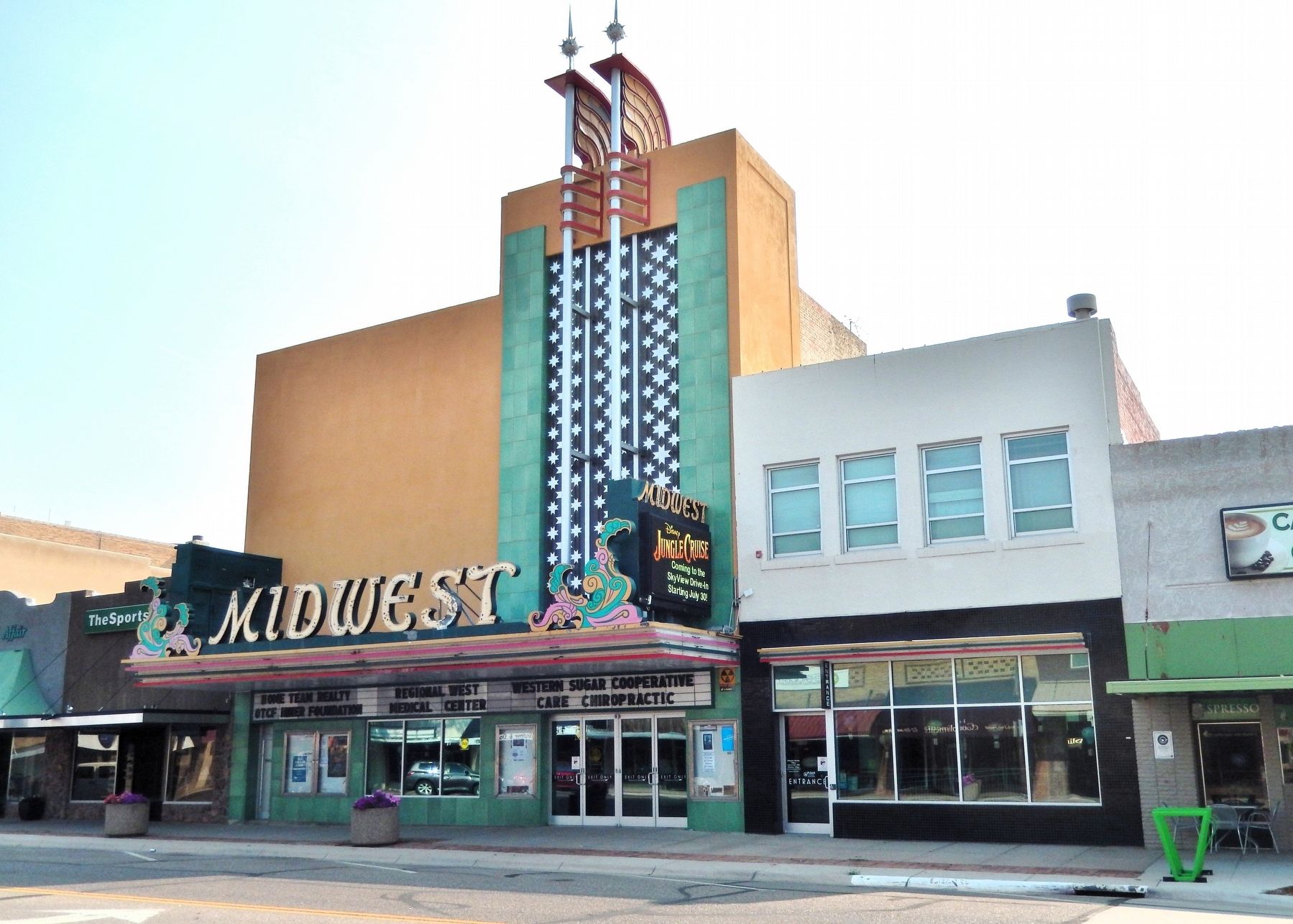 The Midwest Theater. Click for full size. The Midwest Theater image. Click for full size.