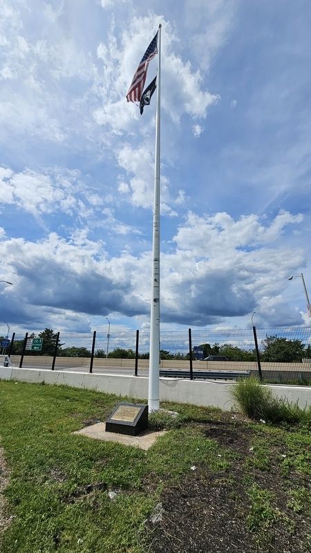 Cross Bay Veterans Memorial Bridge Marker. Click for full size. Cross Bay Veterans Memorial Bridge Marker image. Click for full size.