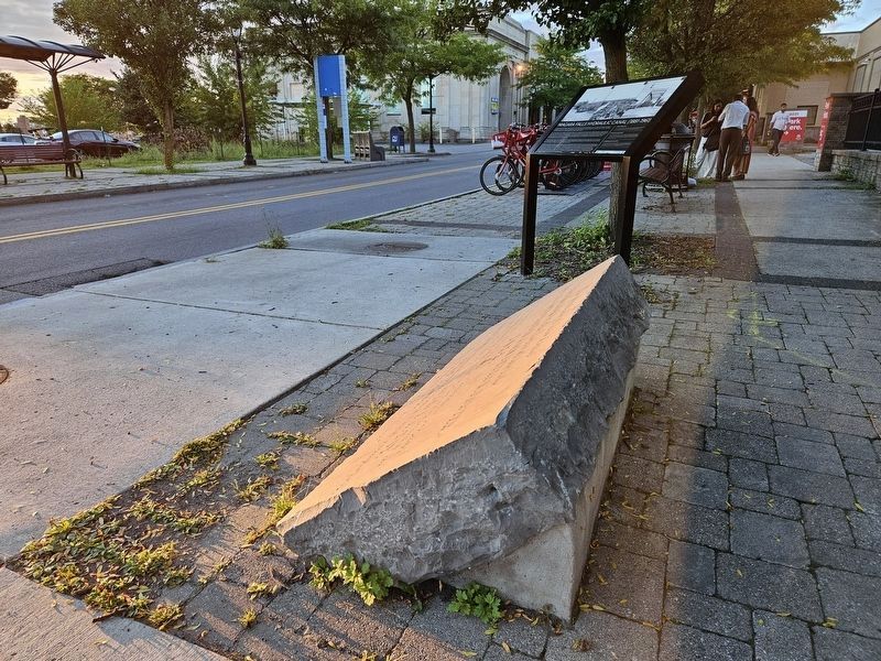 The Grounds of this Canal Marker - Current Location. Click for full size. The Grounds of this Canal Marker - Current Location image. Click for full size.