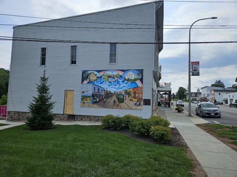 The Walked Before Us Marker & Mural in situ. Click for full size. The Walked Before Us Marker & Mural in situ image. Click for full size.