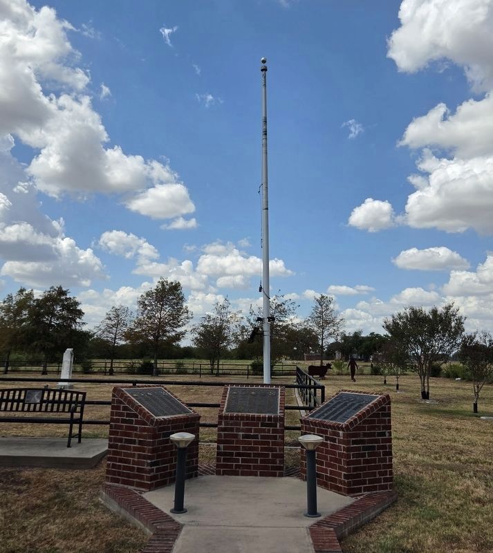 A Tribute to the Corsicana State Home Veterans Marker. Click for full size. A Tribute to the Corsicana State Home Veterans Marker image. Click for full size.