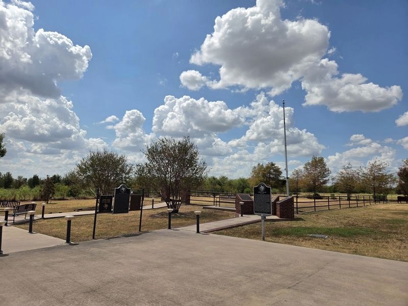 A Tribute to the Corsicana State Home Veterans Marker. Click for full size. A Tribute to the Corsicana State Home Veterans Marker image. Click for full size.