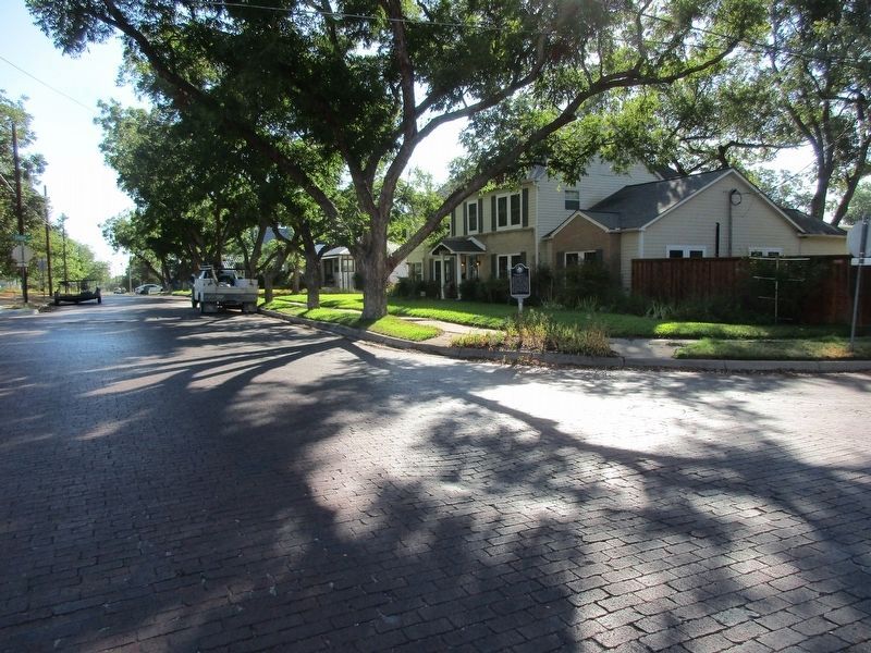Brick Streets of Stephenville Marker. Click for full size. Brick Streets of Stephenville Marker image. Click for full size.