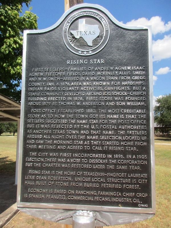 Rising Star Marker. Click for full size. Rising Star Marker image. Click for full size.